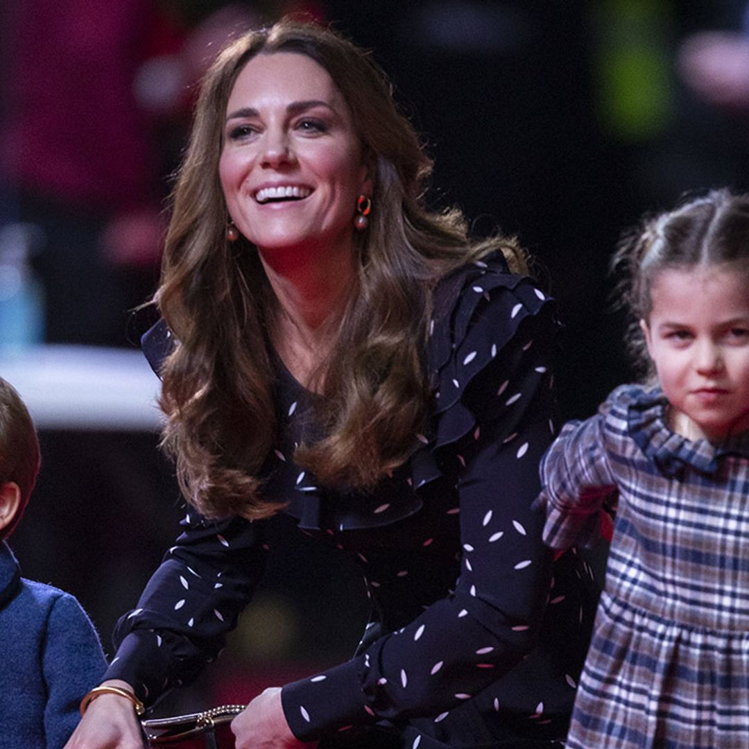 Kate Middleton wows in printed dress for surprise family appearance