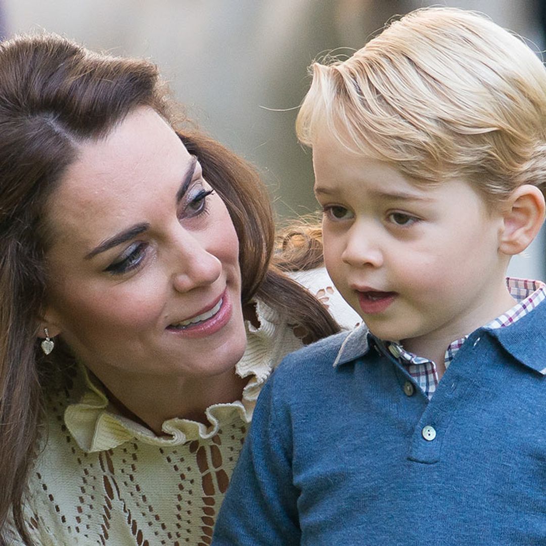 Duchess Kate reveals Prince George has played tennis with his favourite player – Roger Federer