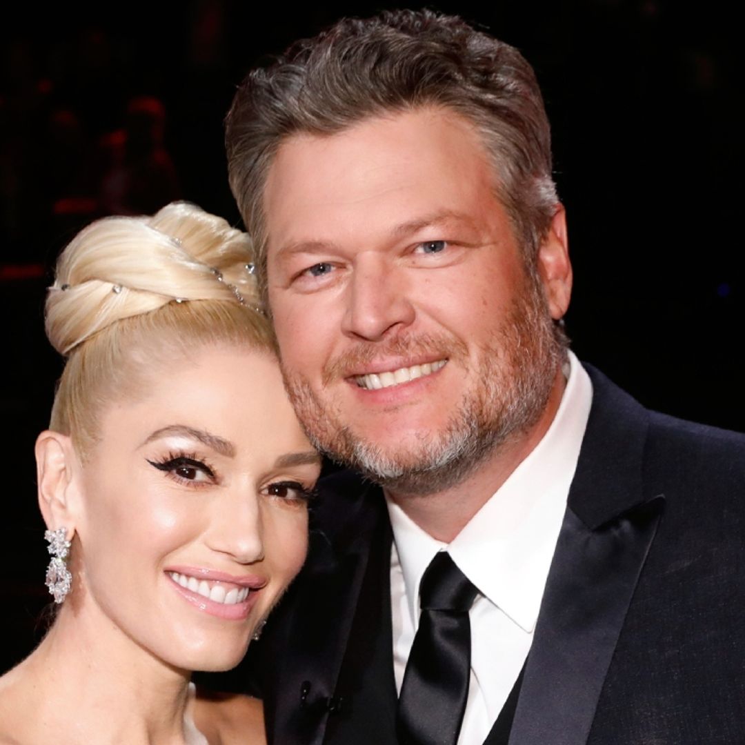 Gwen Stefani and Blake Shelton celebrate first anniversary together with romantic wedding throwback