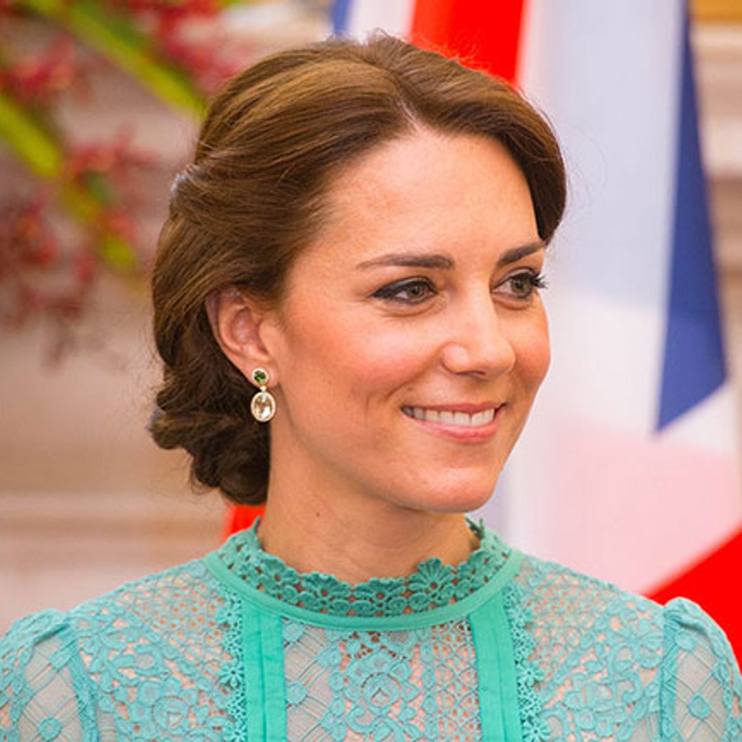 How to recreate Kate's chic braided updo in six easy steps