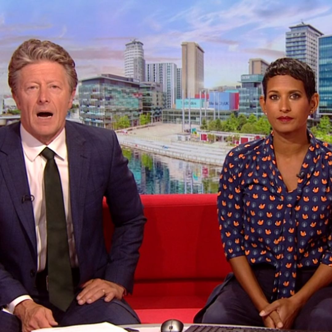 BBC Breakfast's Charlie Stayt caught off-guard by co-star Naga Munchetty in on-air blunder