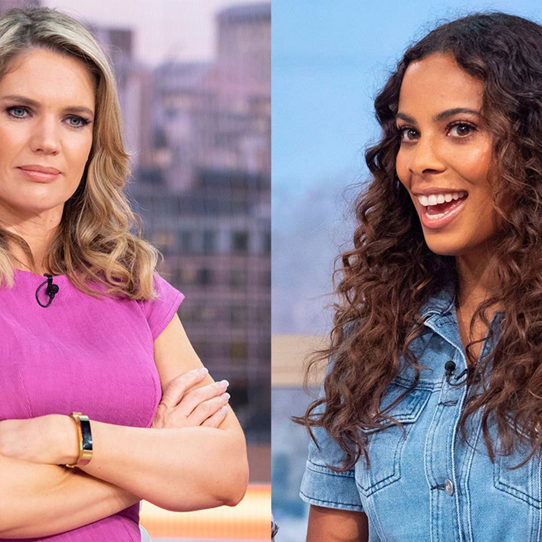 Rochelle Humes & Charlotte Hawkins shock viewers in the same dress on the SAME DAY