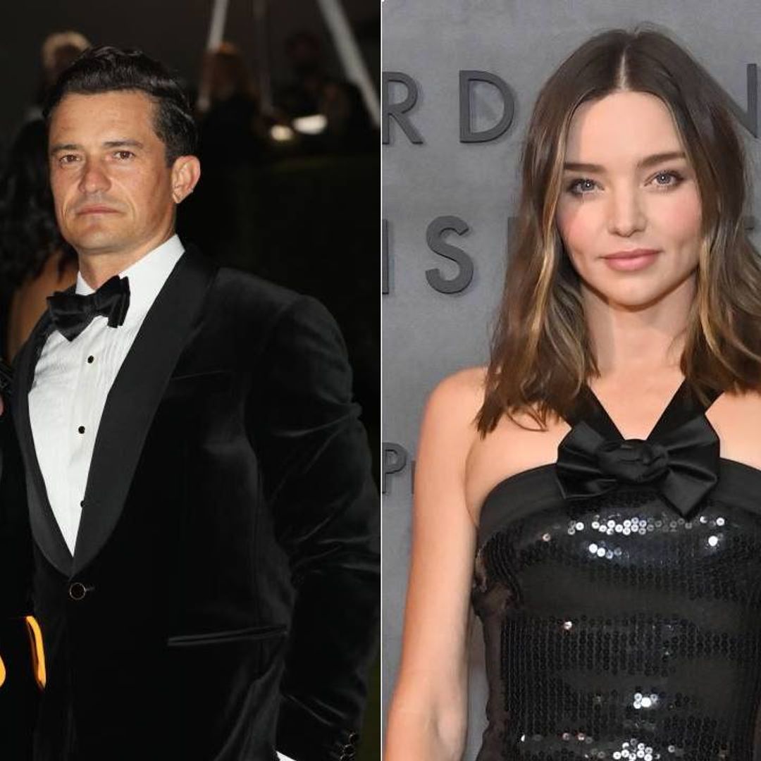 Miranda Kerr photographed with ex Orlando Bloom as they step out for special occasion