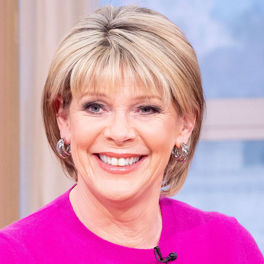 Ruth Langsford can't hide her joy as she's treated to the most gorgeous bouquet