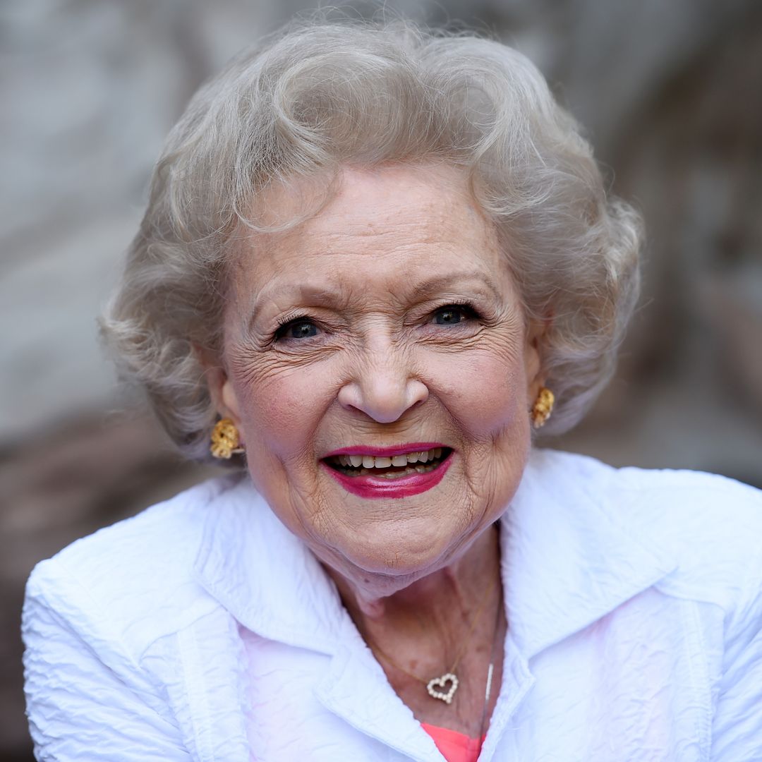 Betty White pictured in vintage photos at home