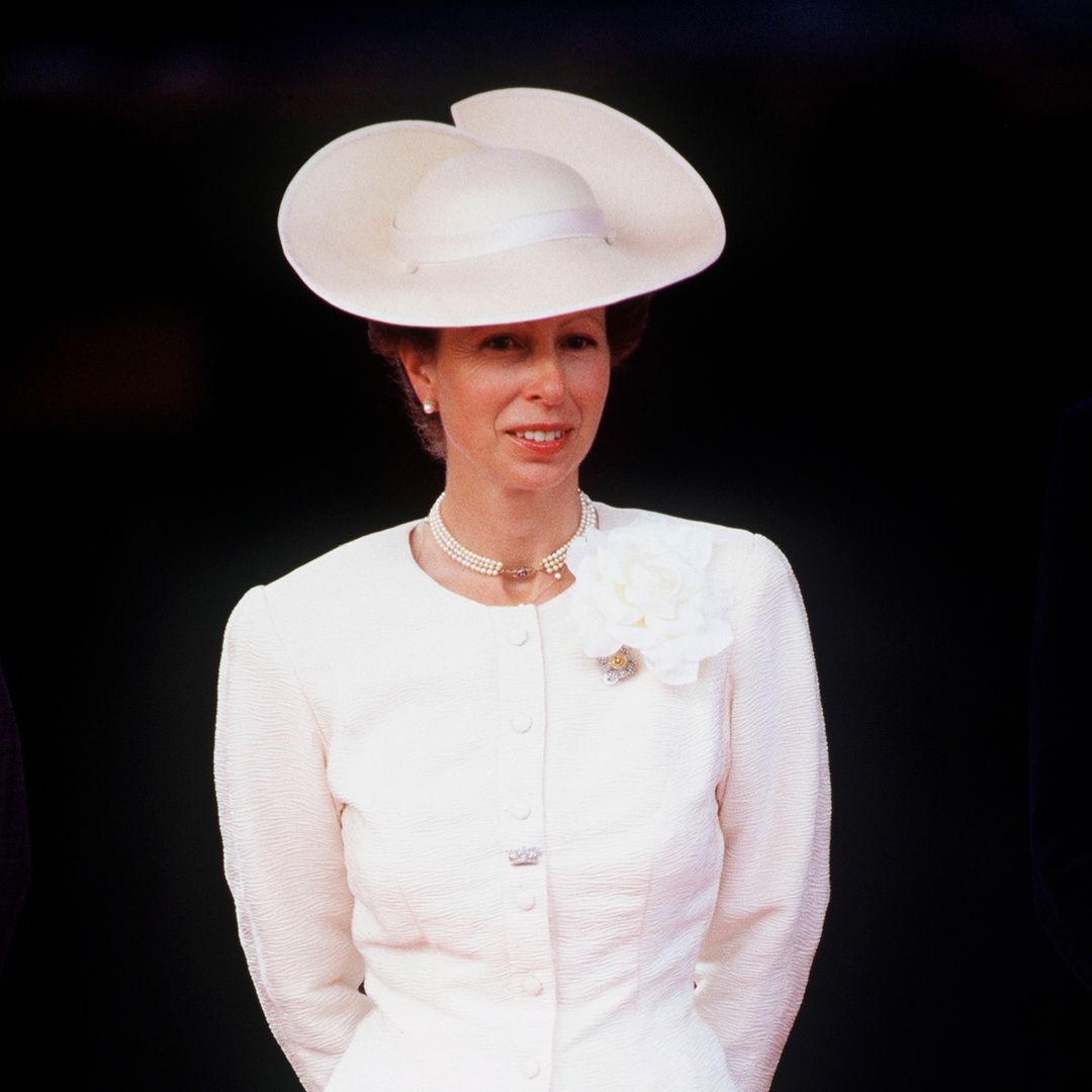 Princess Anne goes rogue in cropped wedding guest blazer and rebellious bridal accessories