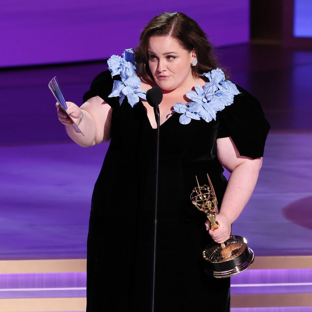 Baby Reindeer star Jessica Gunning in tears during emotional moment at the Emmys