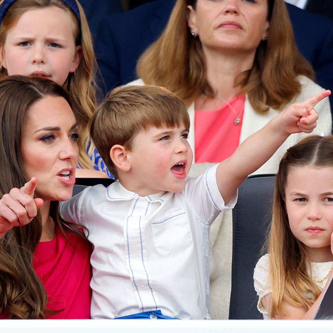 Kate Middleton subtly scolds Princess Charlotte after Prince Louis' cheeky antics