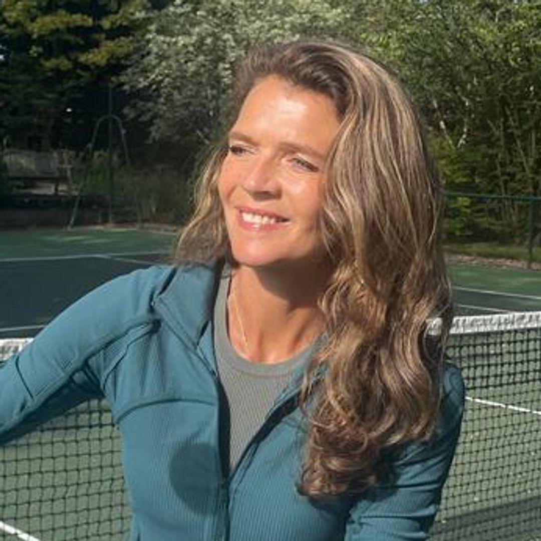 Annabel Croft shares how stepping out of her comfort zone keeps her feeling upbeat
