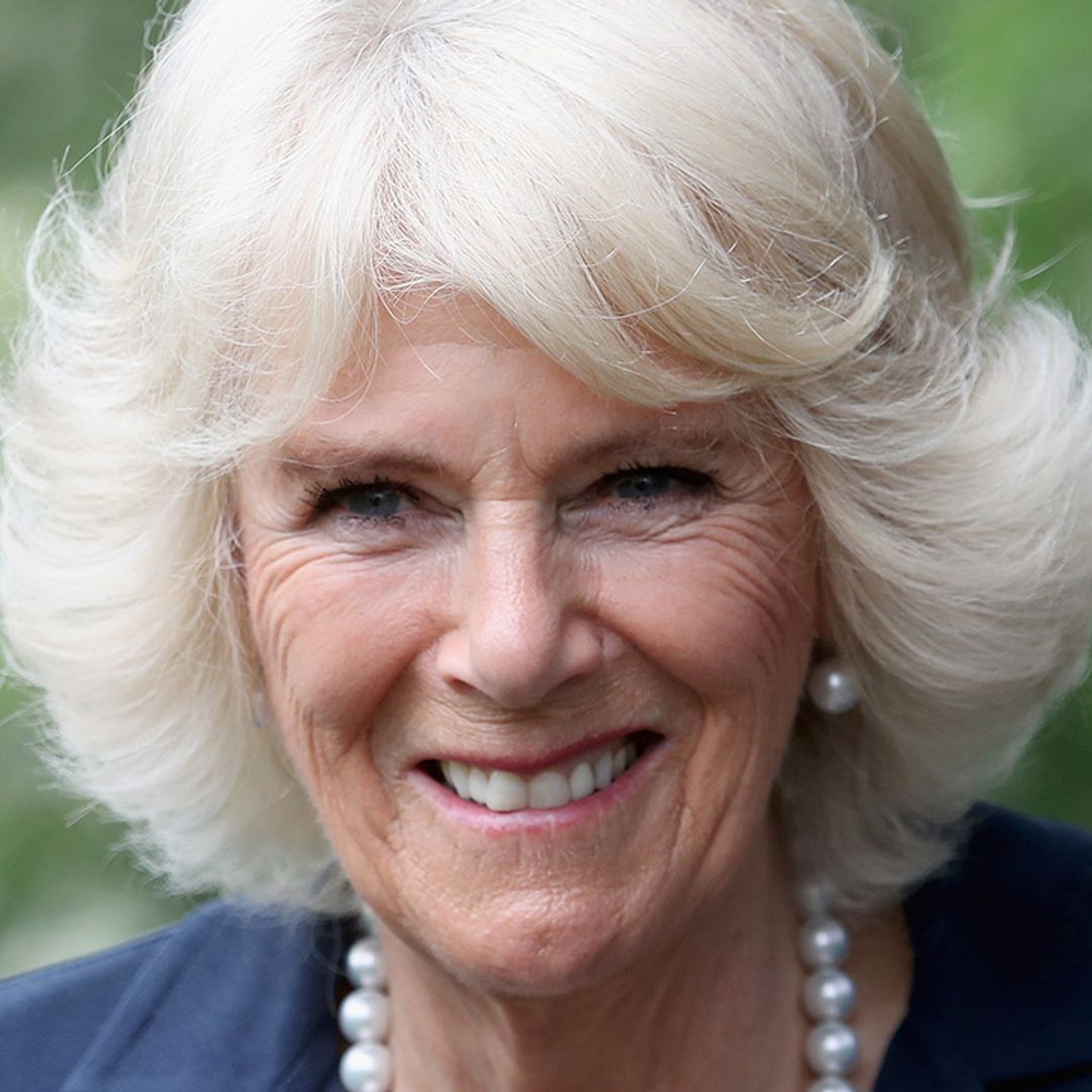 The Duchess of Cornwall wears her edgiest denim dress yet - and she looks fabulous