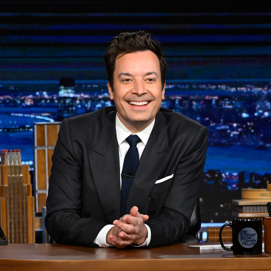 Jimmy Fallon shares rare family photo with his daughters Winnie and ...