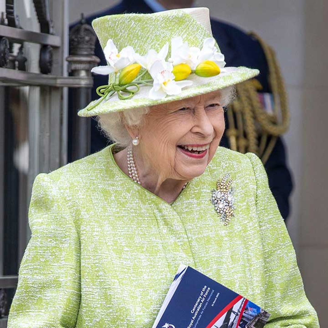 The Queen beams as she makes first public visit of 2021 - best photos