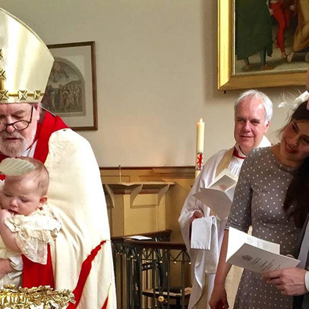 Isabella Windsor christened at Kensington Palace in the same gown worn by Princess Charlotte