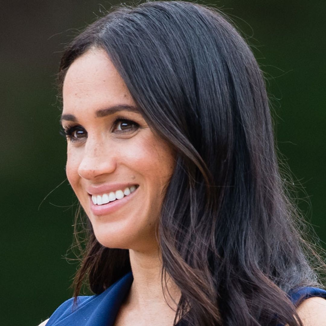 Meghan Markle stuns in power suit to reunite with Princess Eugenie