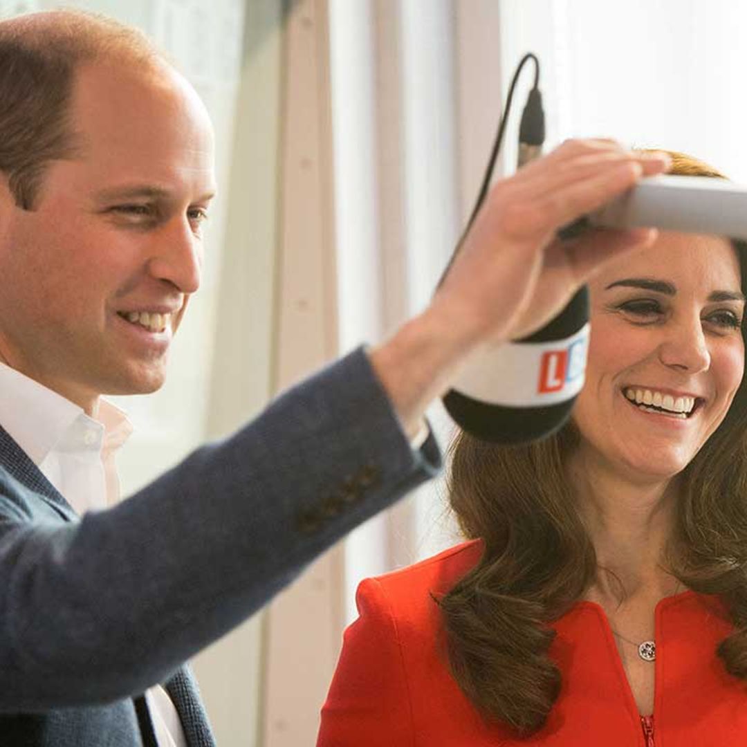 Prince William and Kate Middleton's radio broadcast to mark Mental Health Awareness Week - watch video