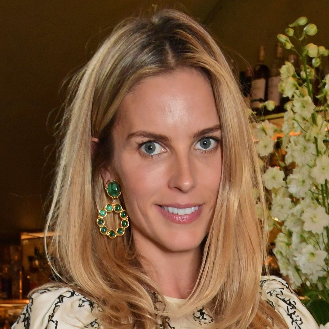 Frida Redknapp puts supermodel figure on display in summer shorts and tiny vest