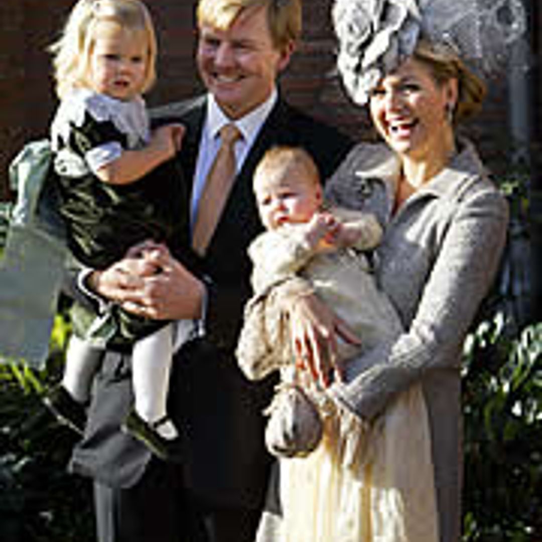 Little Princess Alexia christened