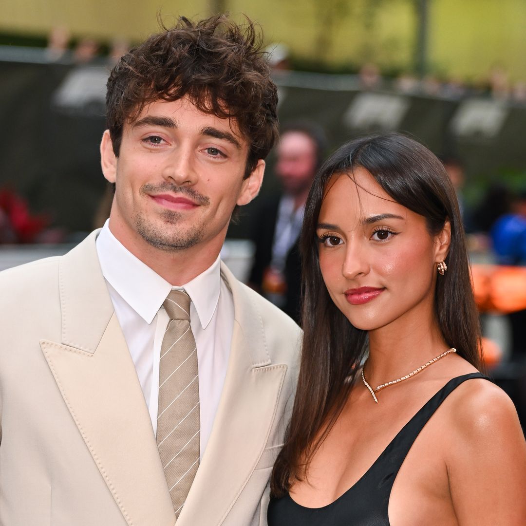 F1 driver's girlfriend steals the show in stunning old-Hollywood gown
