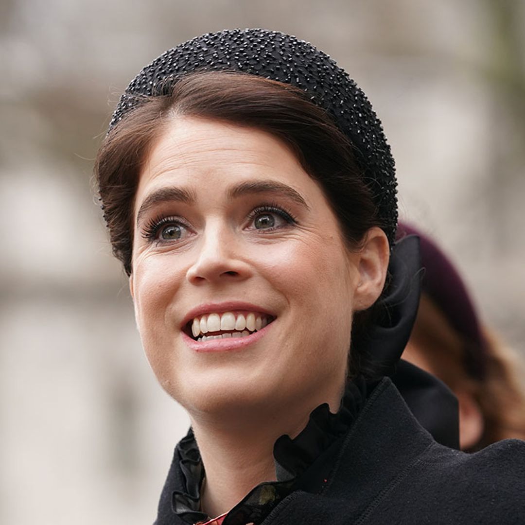 Princess Eugenie is the epitome of elegance in silk dress
