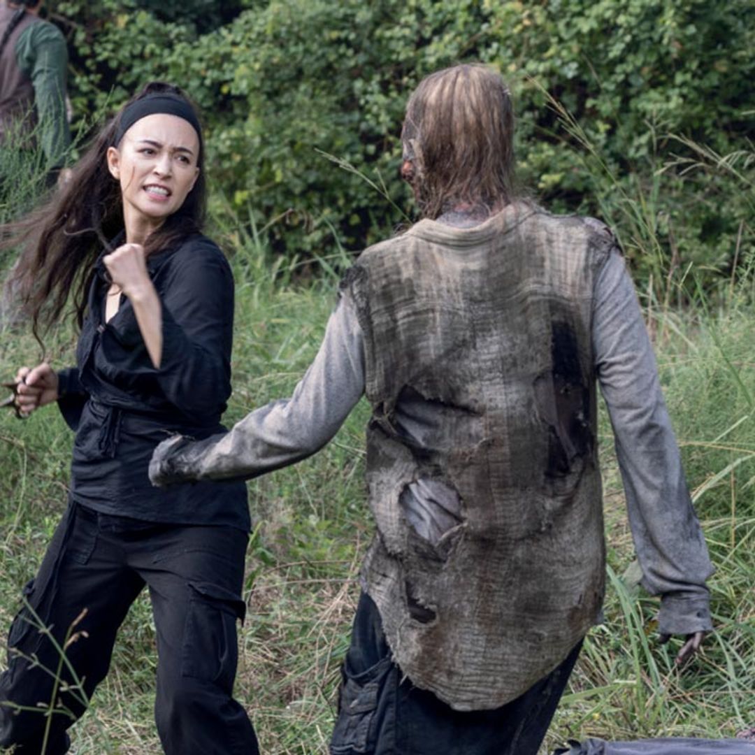The Walking Dead star explains why she wanted that major finale death to happen