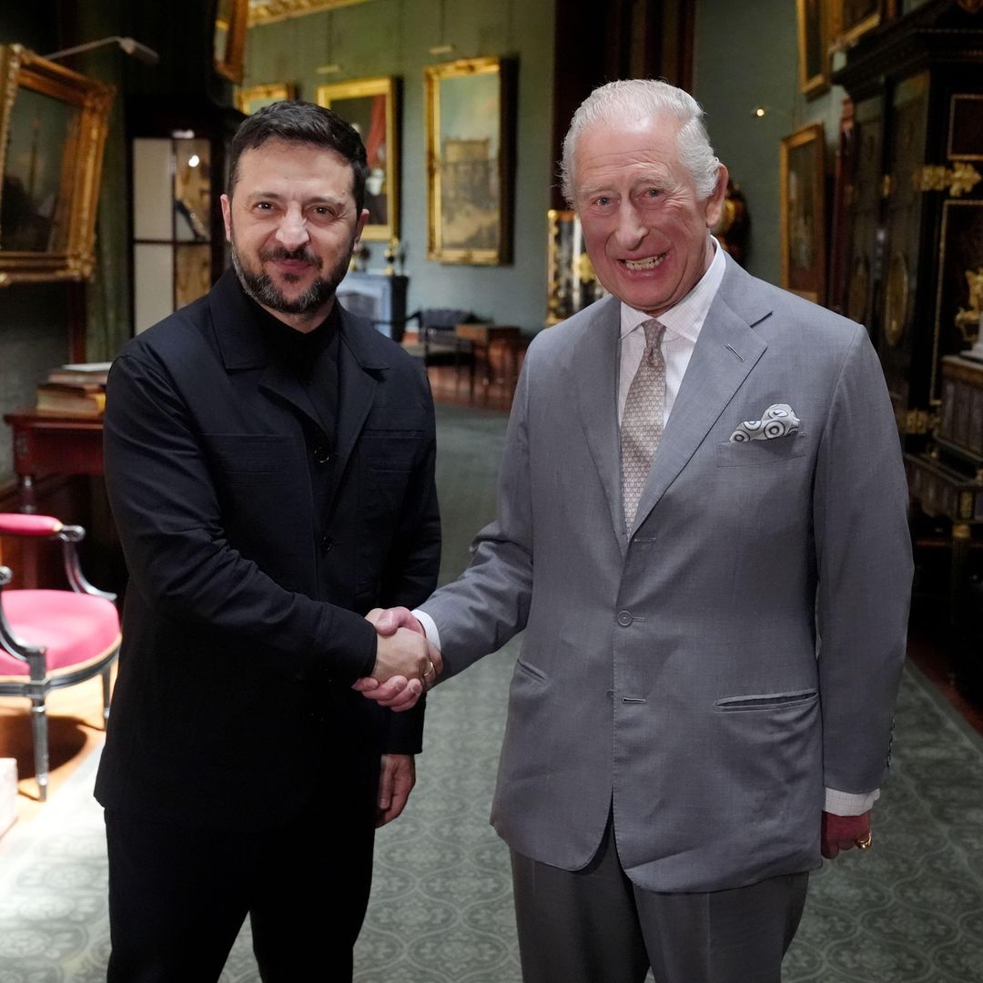 King Charles welcomes President Zelensky for lunch at Windsor