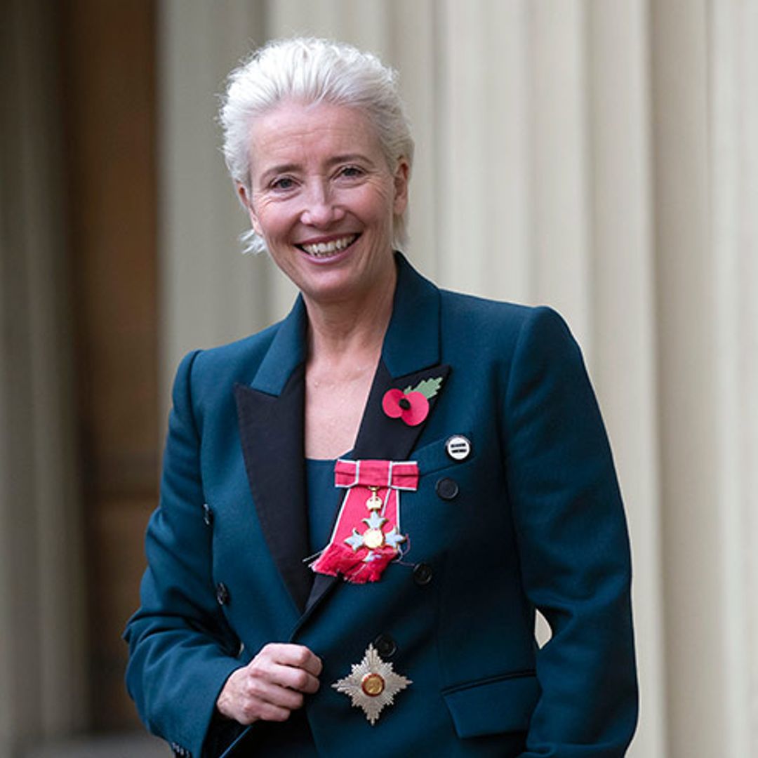 Emma Thompson on why she wore trainers to meet Prince William at Buckingham Palace