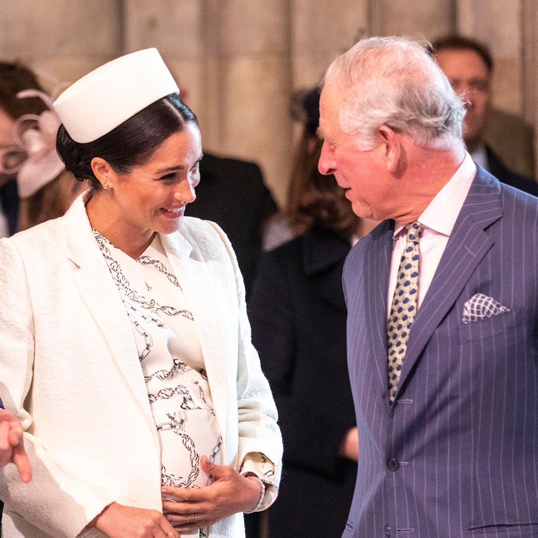 King Charles kisses daughter-in-law Meghan Markle in resurfaced wedding photo