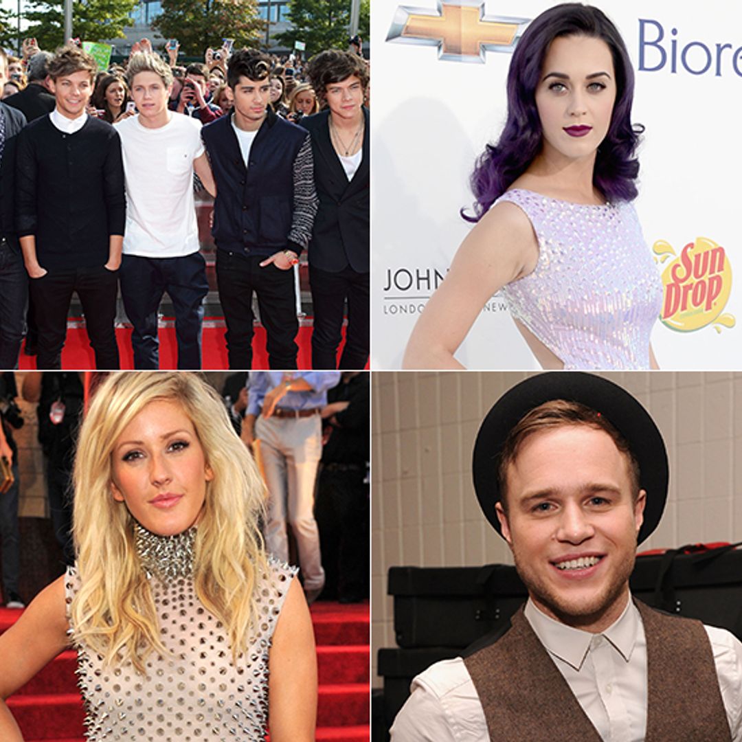 Ellie Goulding and One Direction: the Brit Awards nominees 2014