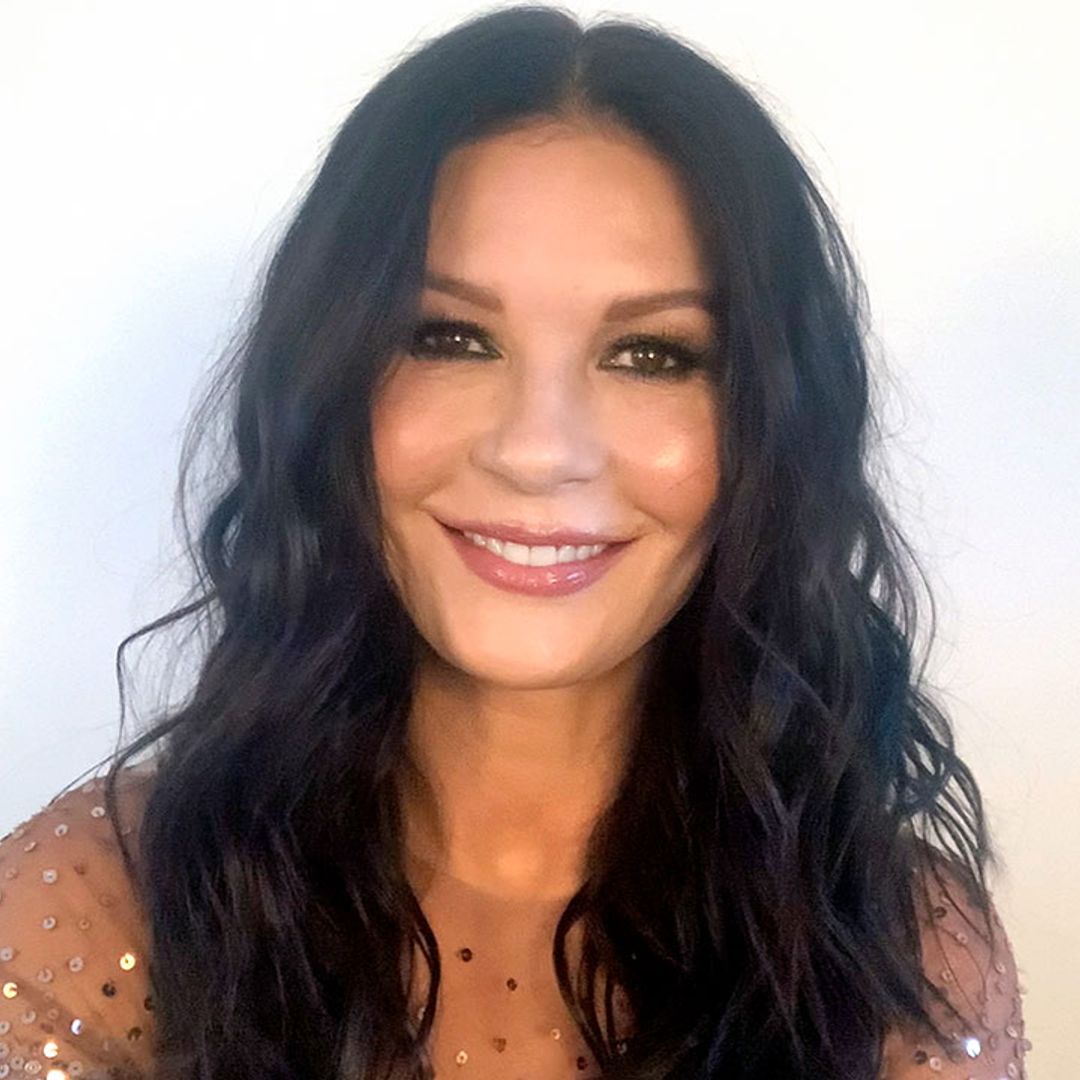 Catherine Zeta-Jones surprises with natural hair and hints at transformation