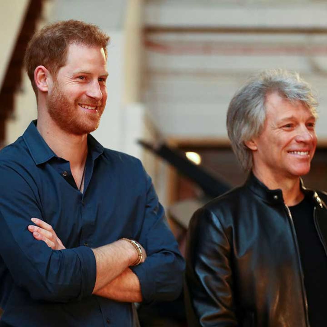 Jon Bon Jovi sympathises with Prince Harry's decision for more privacy as they team up for Invictus