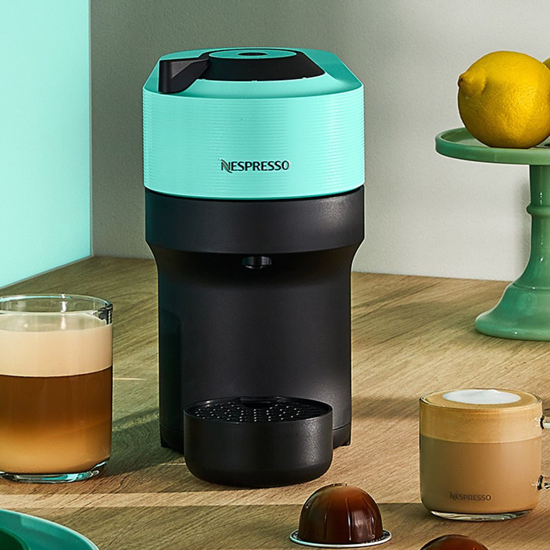 Move over Nike! Nespresso just launched a new Tiffany Blue Vertuo Pop coffee machine 