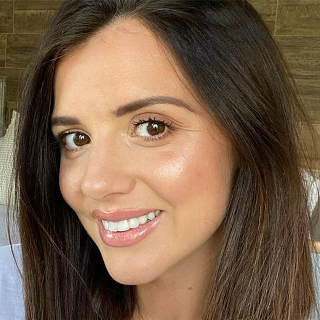 Lucy Mecklenburgh shares a peek at her dreamy bathroom renovation