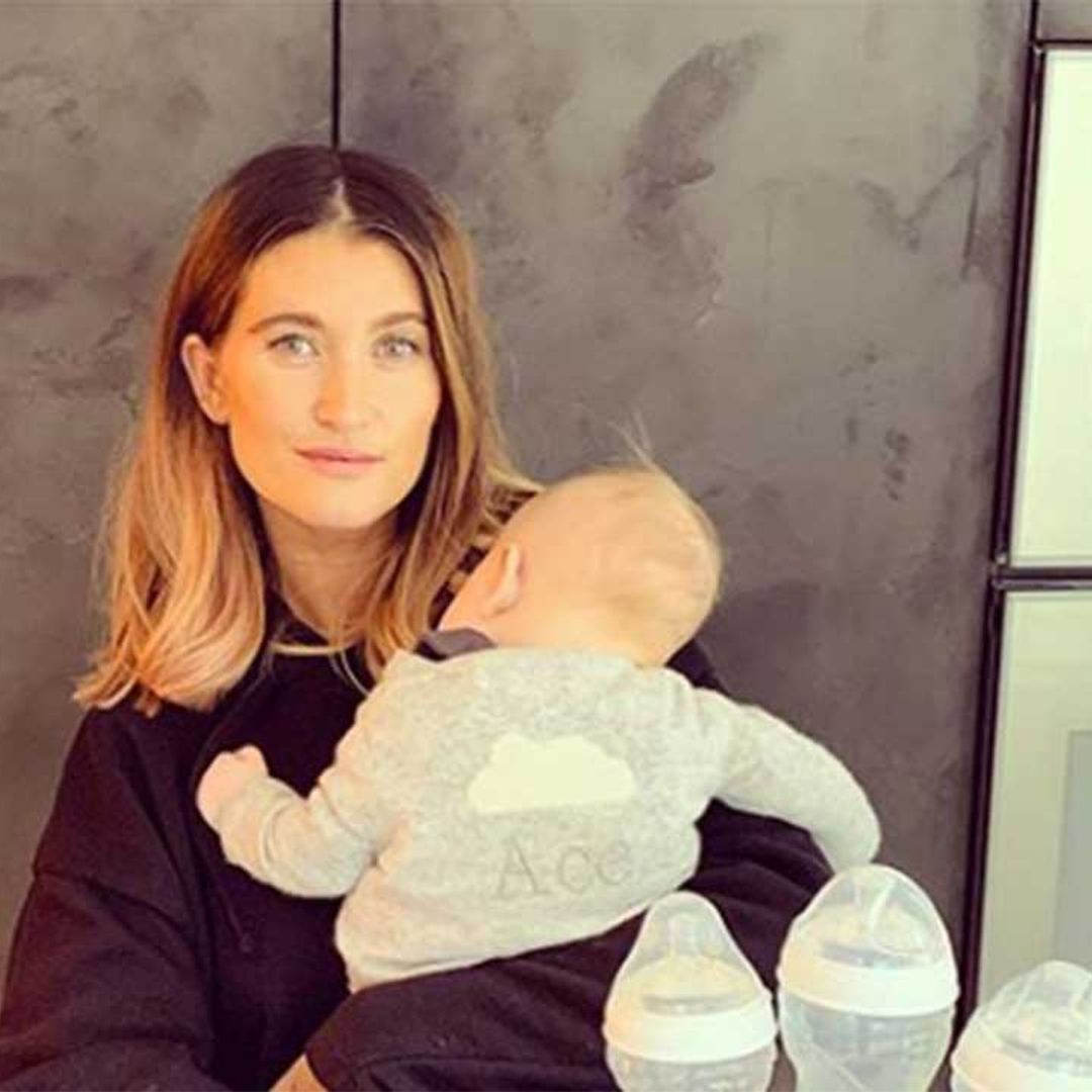 Charley Webb reveals she's storing baby son Ace's stem cells in emotional post