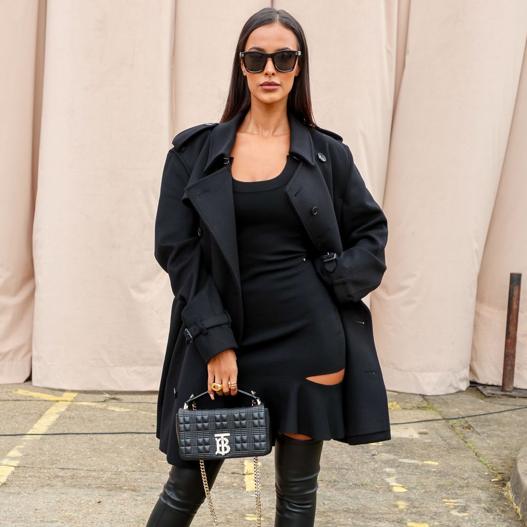 Maya Jama's figure-hugging maxi dress is so chic