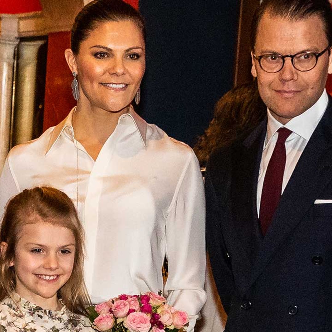 Crown Princess Victoria and Princess Estelle of Sweden enjoy sweet mother-daughter day