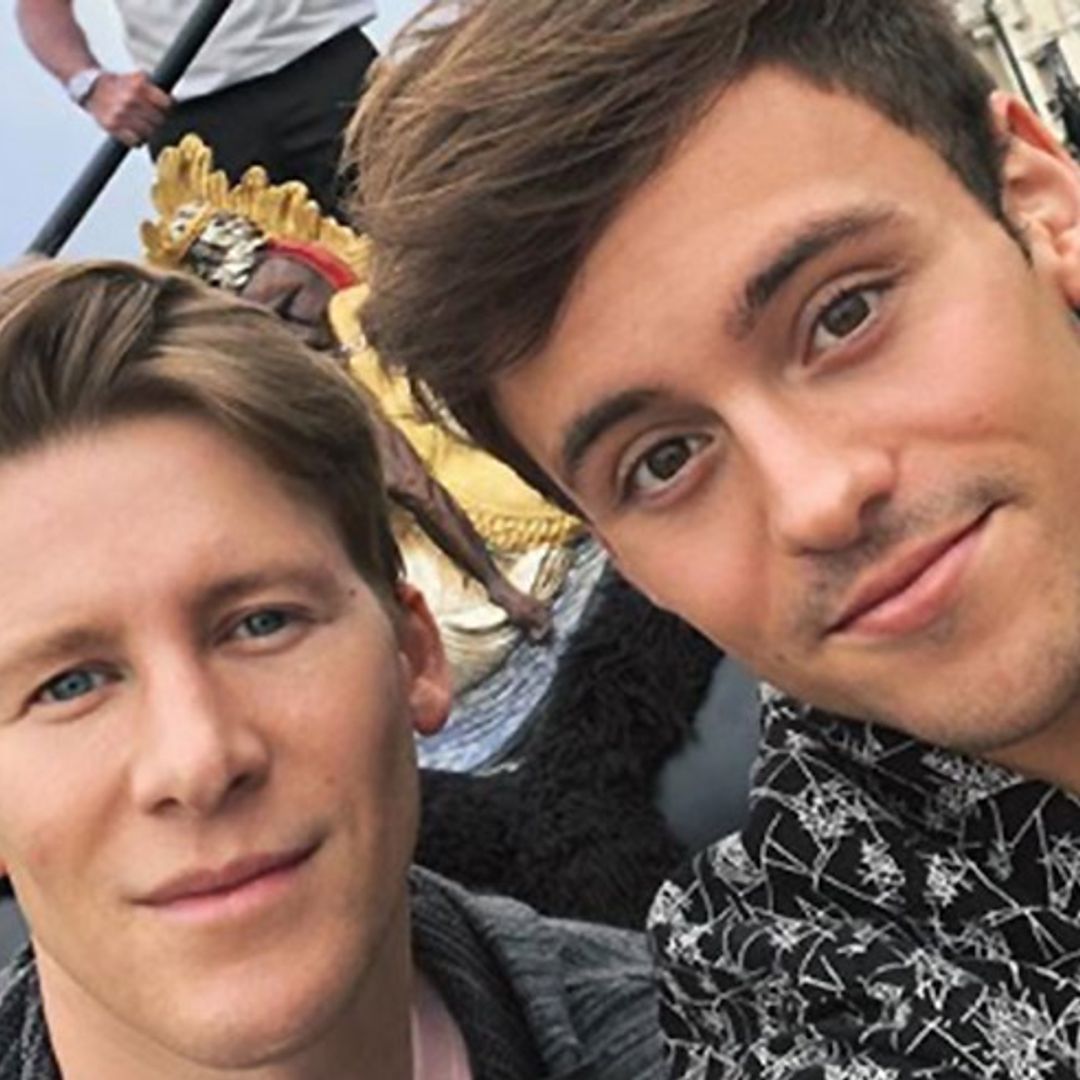 Tom Daley takes romantic anniversary trip to Venice with husband Dustin Lance Black