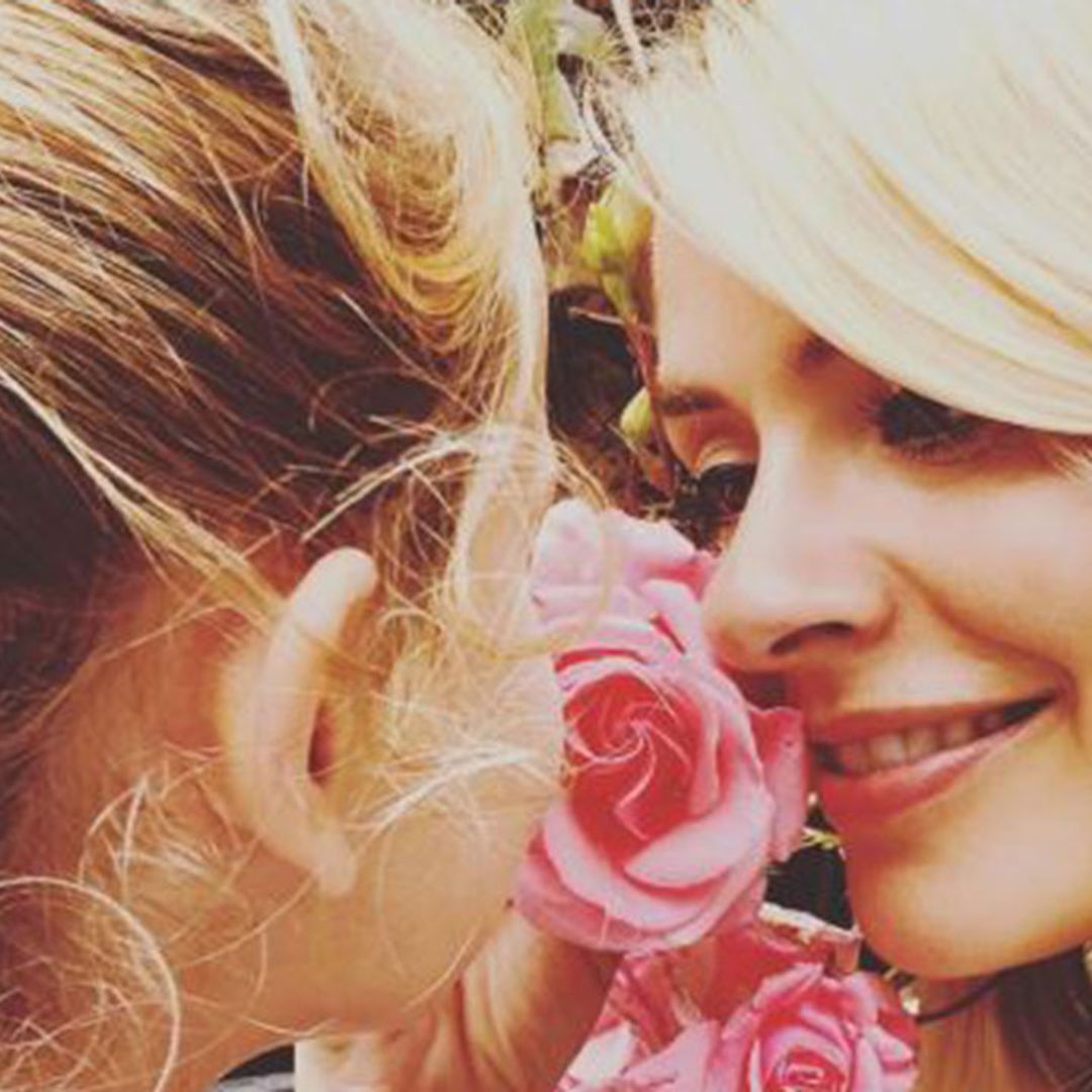 Holly Willoughby shares rare photo of daughter Belle doing her makeup