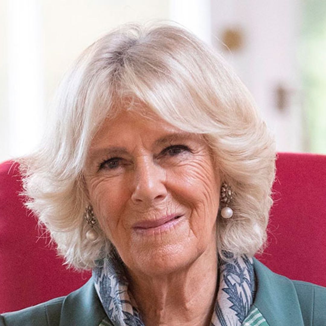 The Duchess of Cornwall nails the little black dress look - and wait until you see her earrings