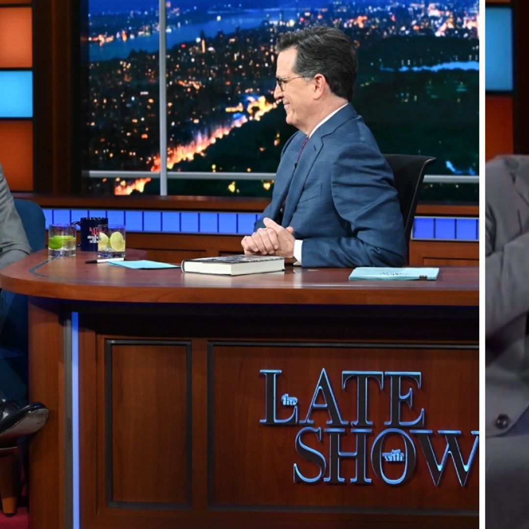 Prince Harry shoots tequila and shows necklace William 'broke' on Late Show - watch!