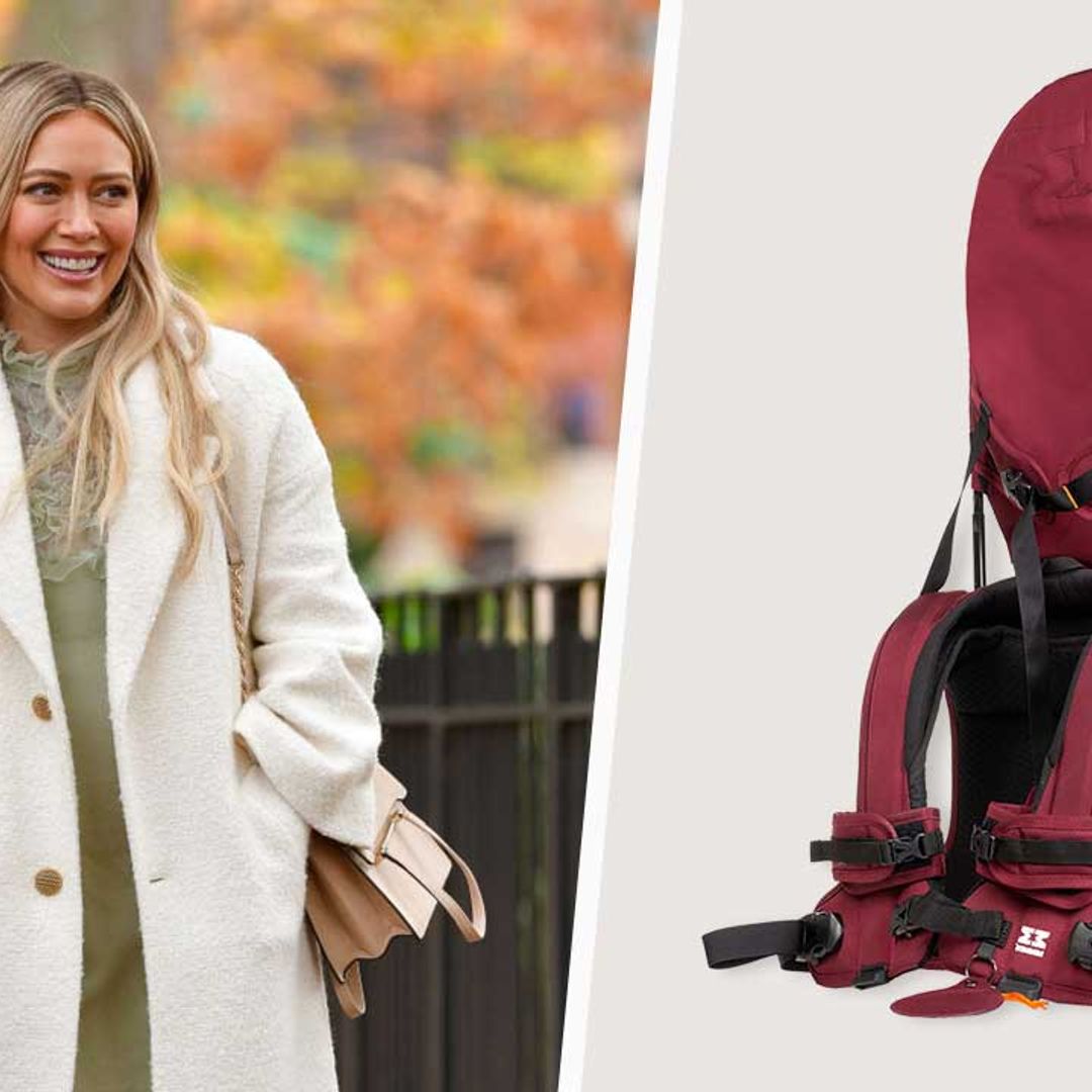Hilary Duff is a big fan of this genius hands-free child carrier - and you'll want one, too