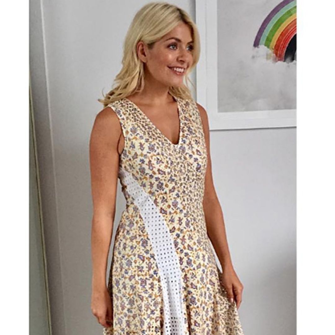 Holly Willoughby’s wears gorgeous £190 outfit