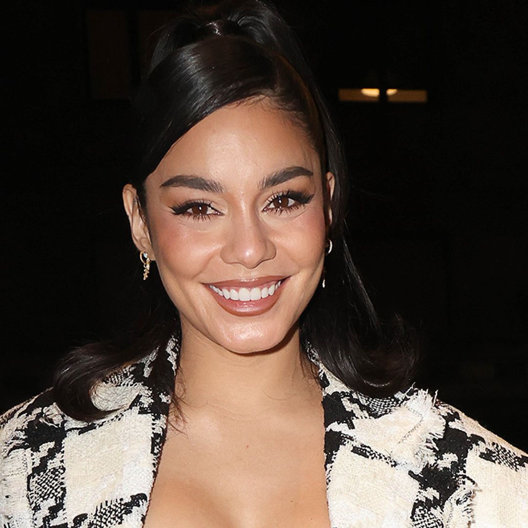 Vanessa Hudgens resembles a mermaid in soaking-wet outfit