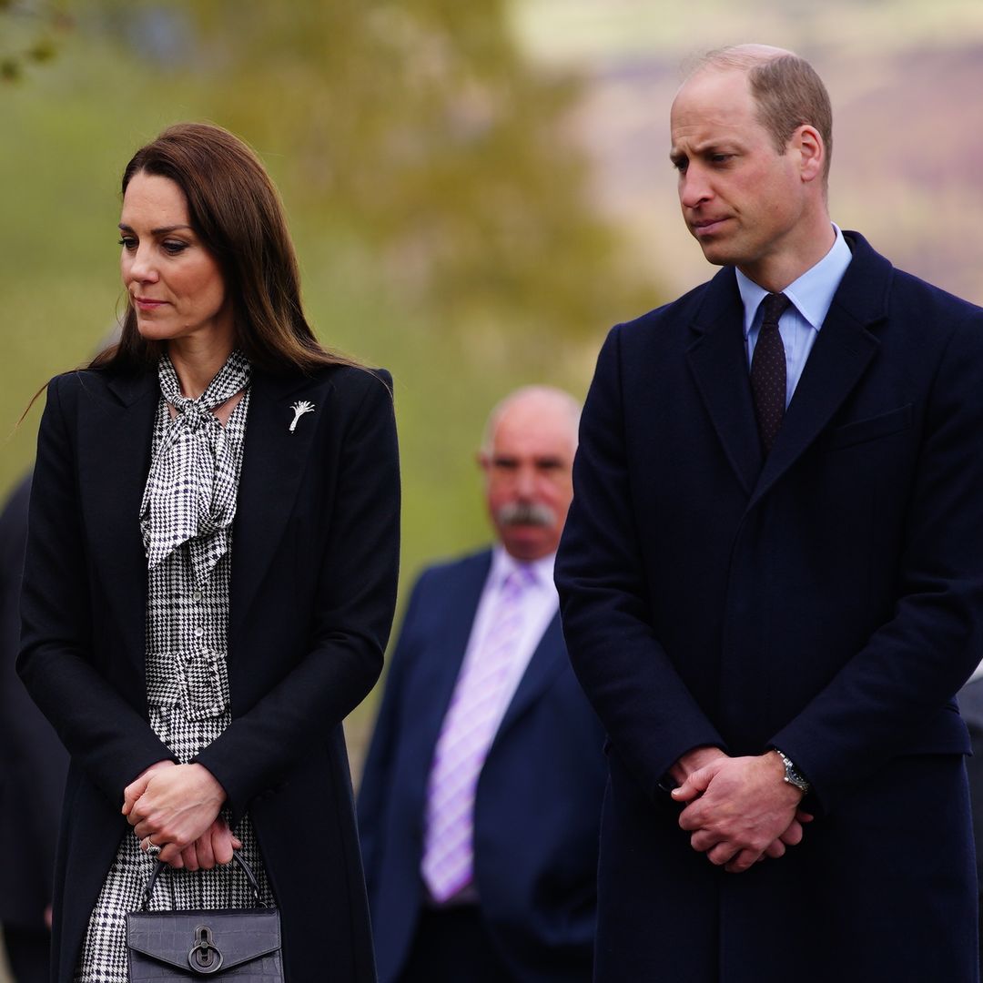 Prince William and Princess Kate pay their respects at Aberfan memorial - all the photos