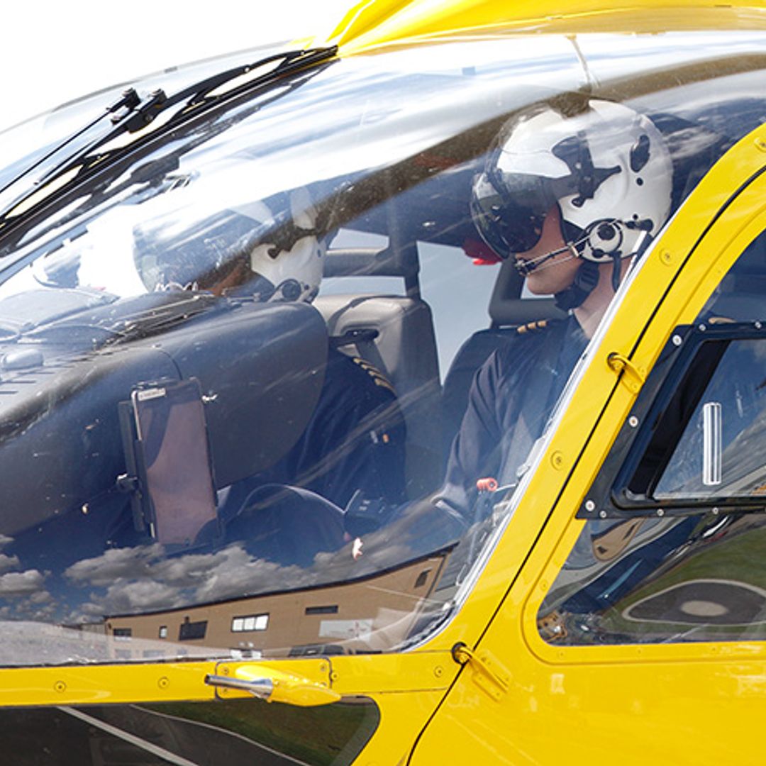 Prince William prepares for final shift as air ambulance pilot
