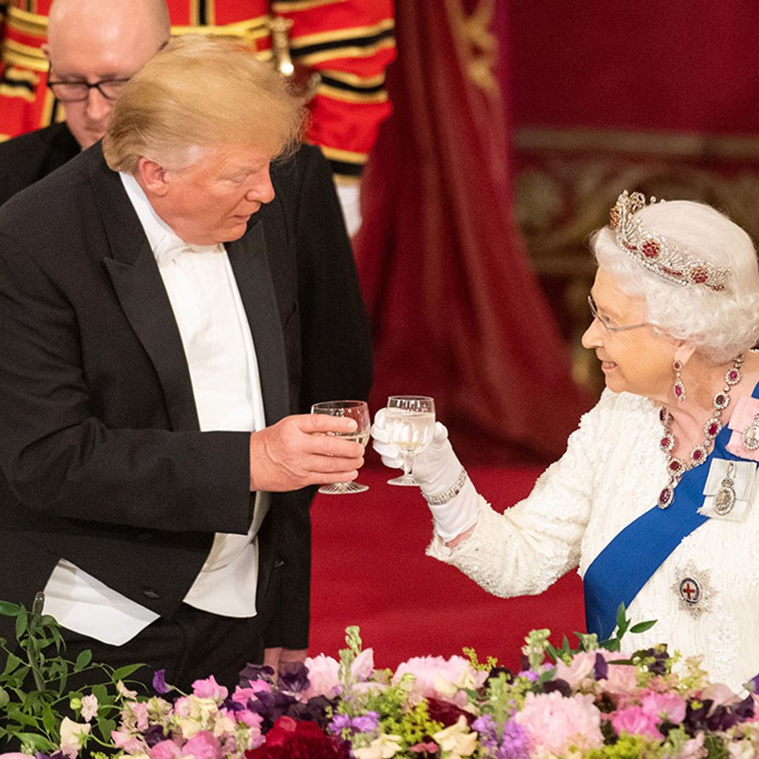 This is what President Trump and the royals ate at the State Banquet