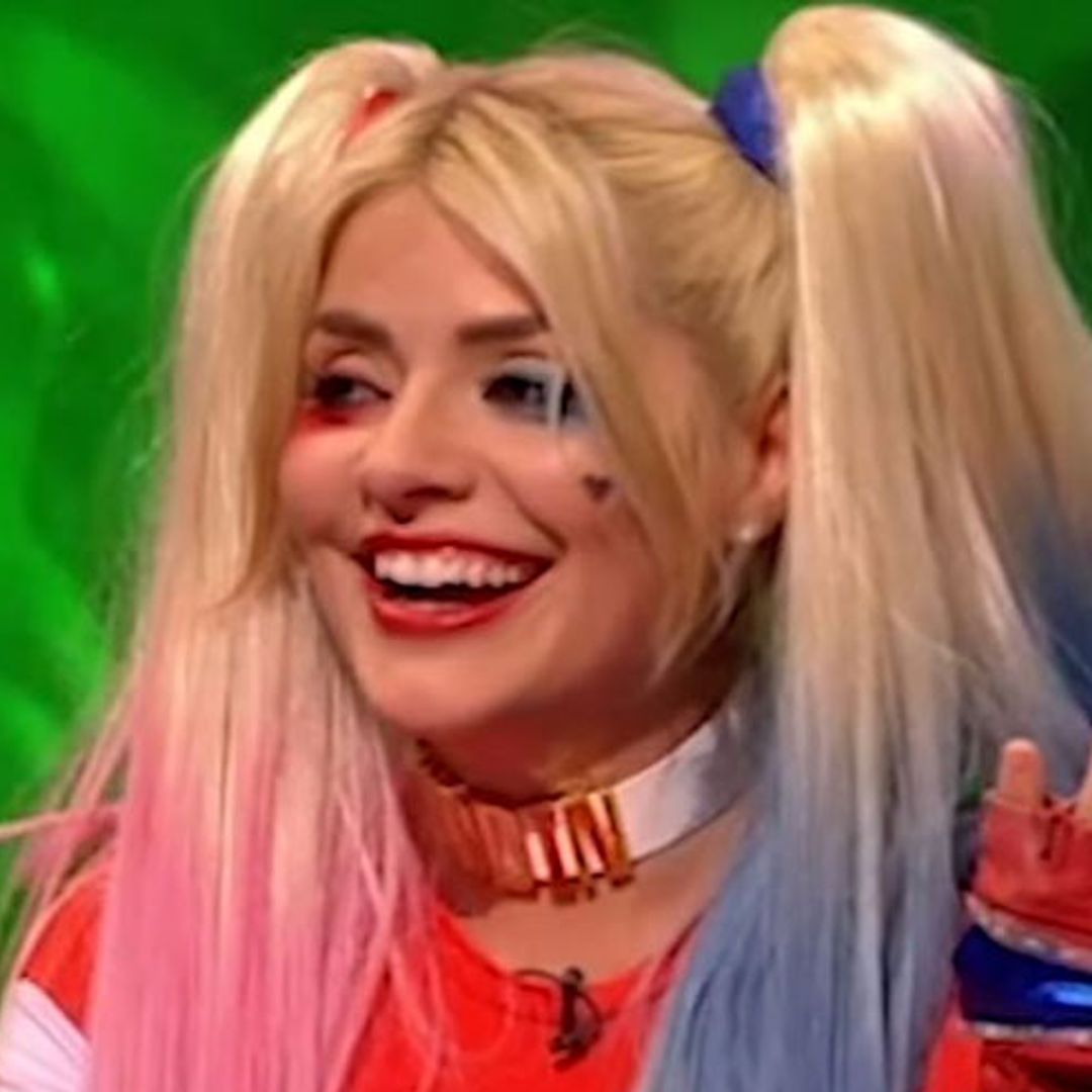 Holly Willoughby shows off her playful side as Harley Quinn on Celebrity Juice