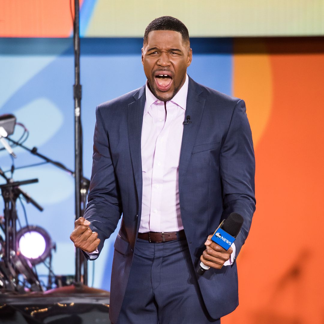 GMA's Michael Strahan left red faced live on air as co-stars react