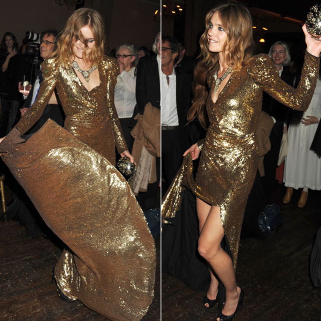 Boogying and high jinks for women of the year Natalia and Emma