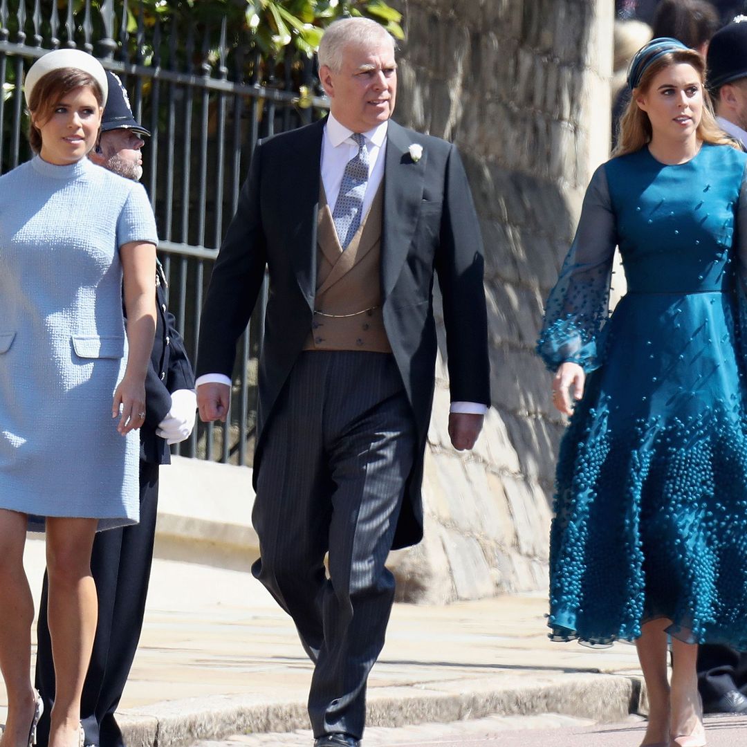 Princess Beatrice and Princess Eugenie's concerns for dad Prince Andrew as they take turns to visit him