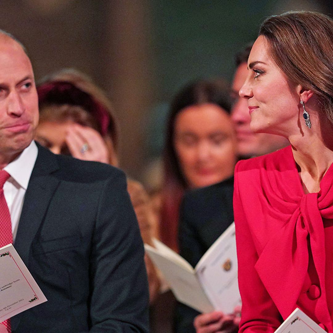 Prince William and Princess Kate embrace fellow royals in rare footage